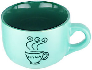 Promotional Ceramic Mugs: 16oz Two Tone Matte Soup Mugs